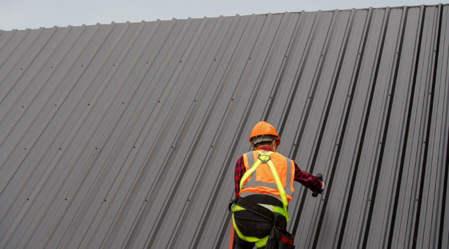 Professional metal roof installation services in Energy, TX